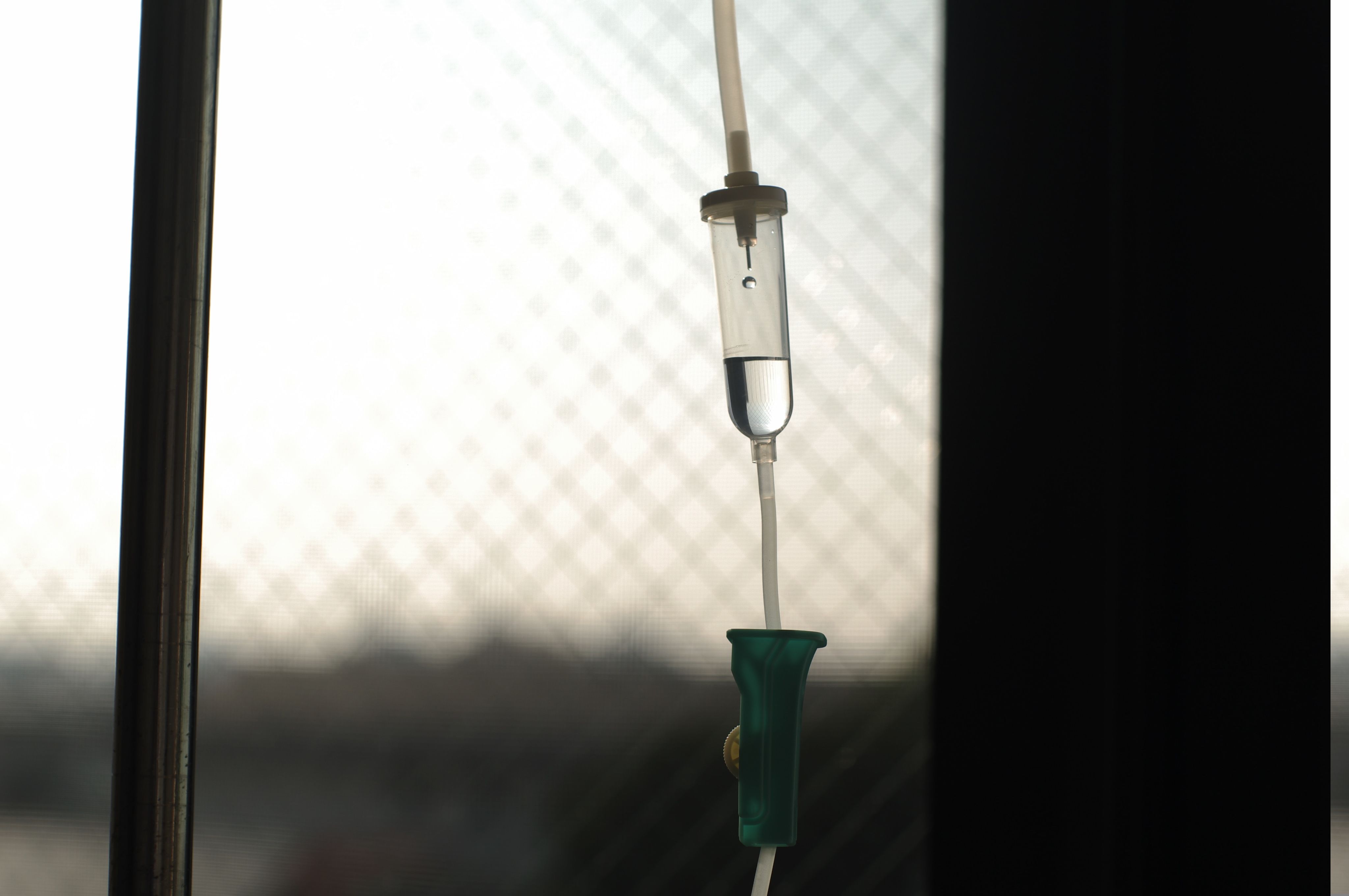green and white light bulb